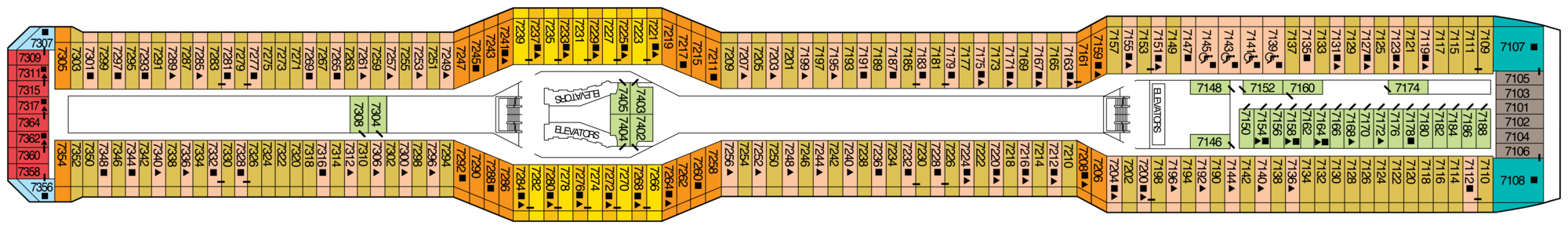 Deck 7 plan
